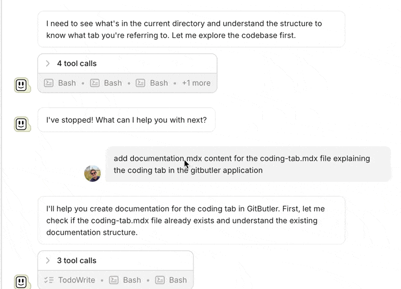 Folding and unfolding the agent tool calls